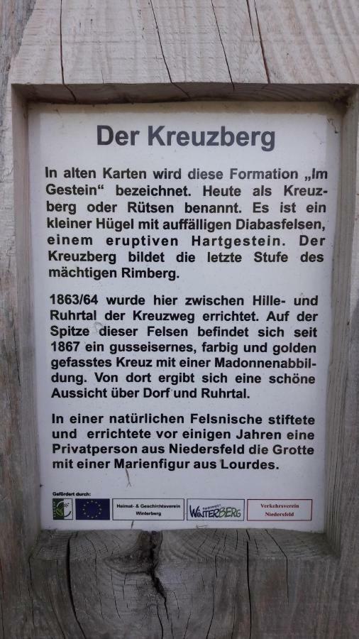 Gemuetlicher Ferienwohnung In Niedersfeld Bei Winterberg, Kostenloses Wlan 외부 사진